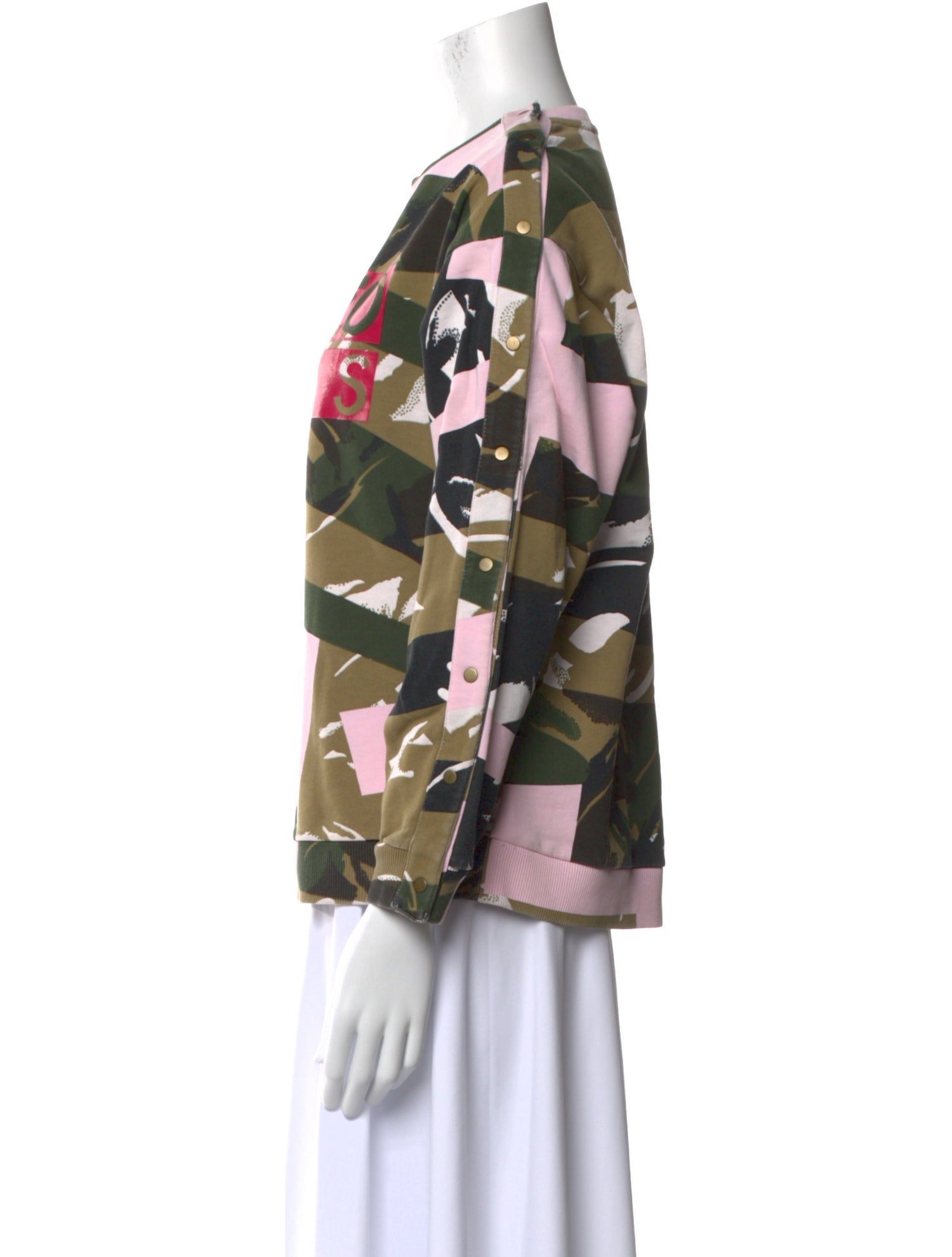 Kenzo Printed Crew Neck Sweatshirt