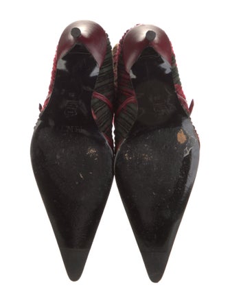 Kenzo Leather Printed Boots