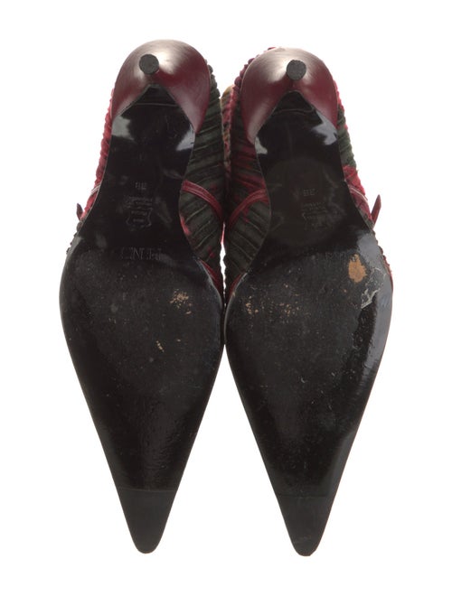 Kenzo Leather Printed Boots