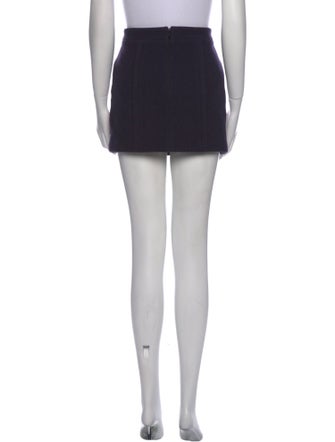 Kenzo Wool Mini Skirt