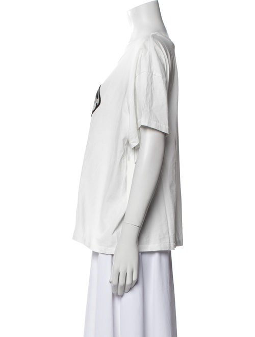 Kenzo Graphic Print Scoop Neck T-Shirt