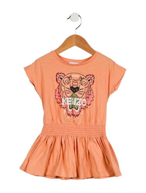 Kenzo Toddler Girls' Logo Print Sleeveless Dress