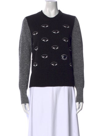 Kenzo Graphic Print Crew Neck Sweatshirt