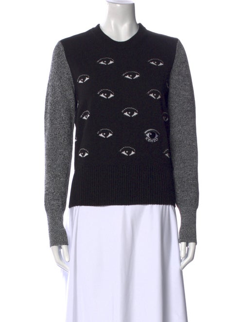 Kenzo Graphic Print Crew Neck Sweatshirt