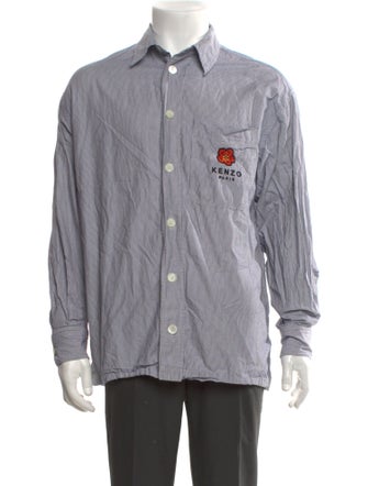 Kenzo Graphic Print Long Sleeve Shirt