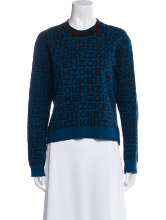 Kenzo Printed Crew Neck Sweater