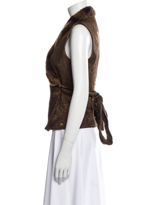 Kenzo Cowl Neck Sleeveless Top