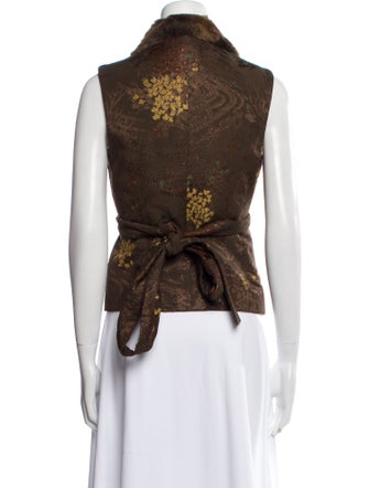 Kenzo Cowl Neck Sleeveless Top