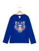 Kenzo Boys' Graphic Long Sleeve T-Shirt