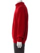 Kenzo Cashmere Mock Neck Polo Sweater