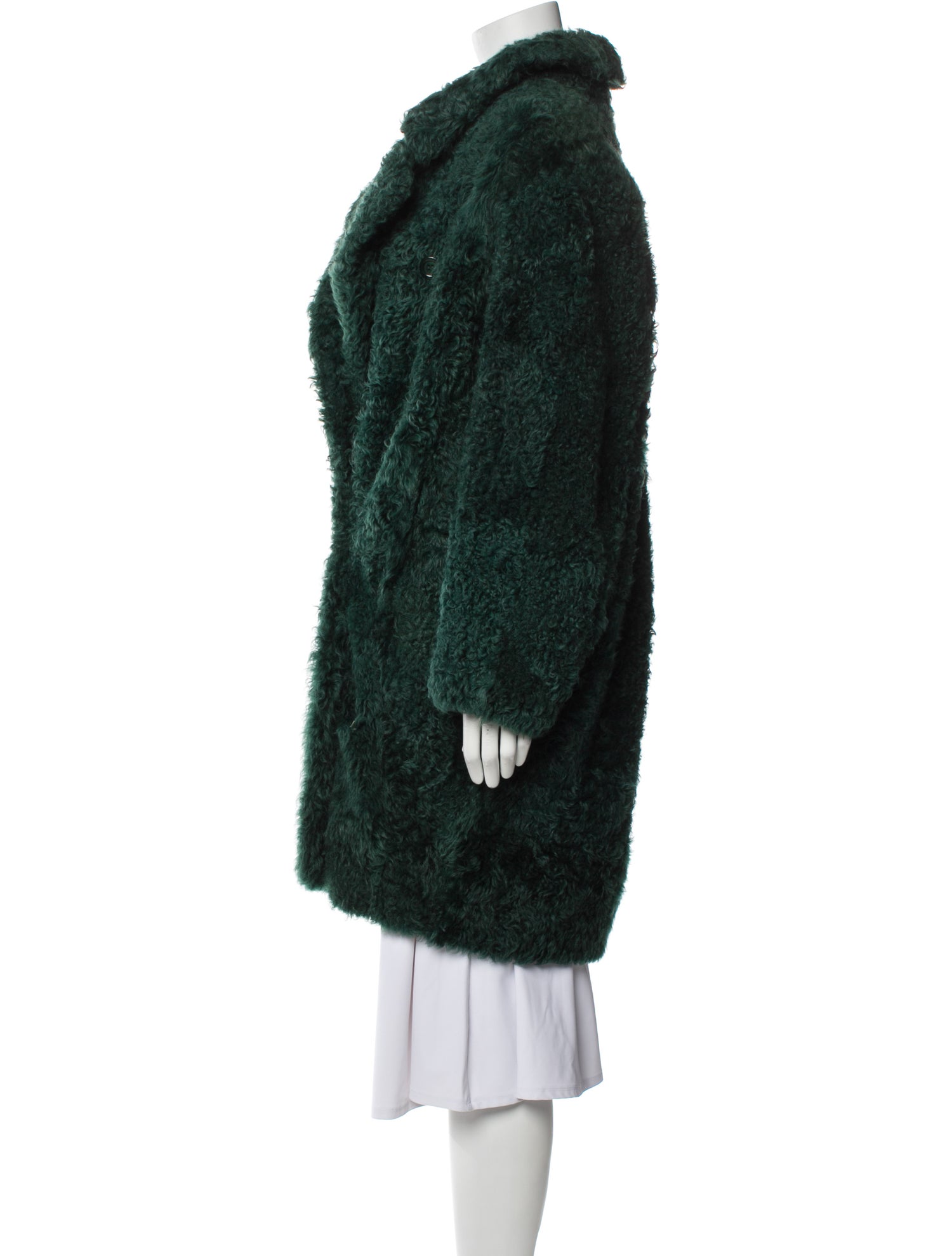 Kenzo Faux Fur Coat