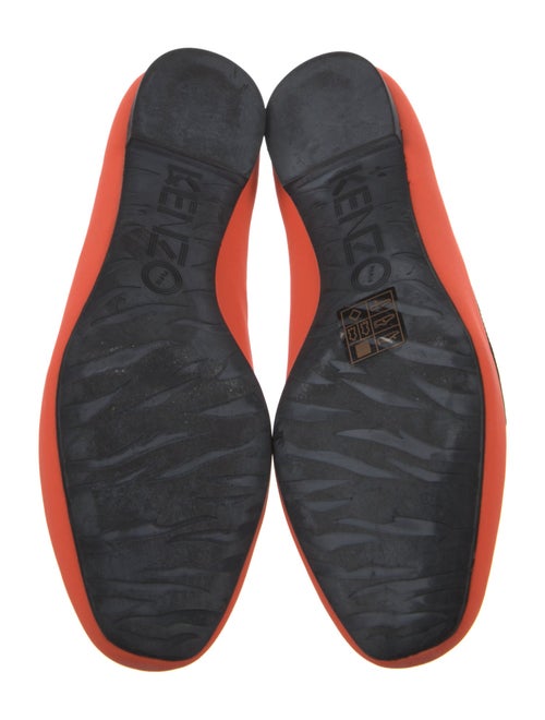 Kenzo Embroidered Accent Loafers