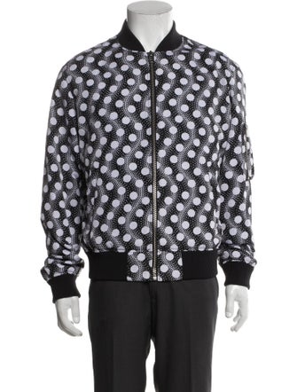 Kenzo Polka Dot Print Bomber Jacket