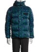 Kenzo Striped Puffer Coat