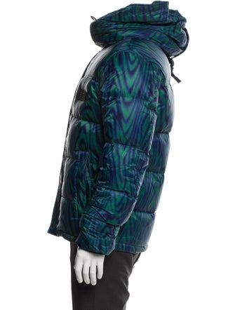 Kenzo Striped Puffer Coat