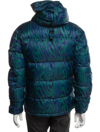Kenzo Striped Puffer Coat