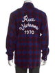 Kenzo Plaid Print Long Sleeve Western Shirt