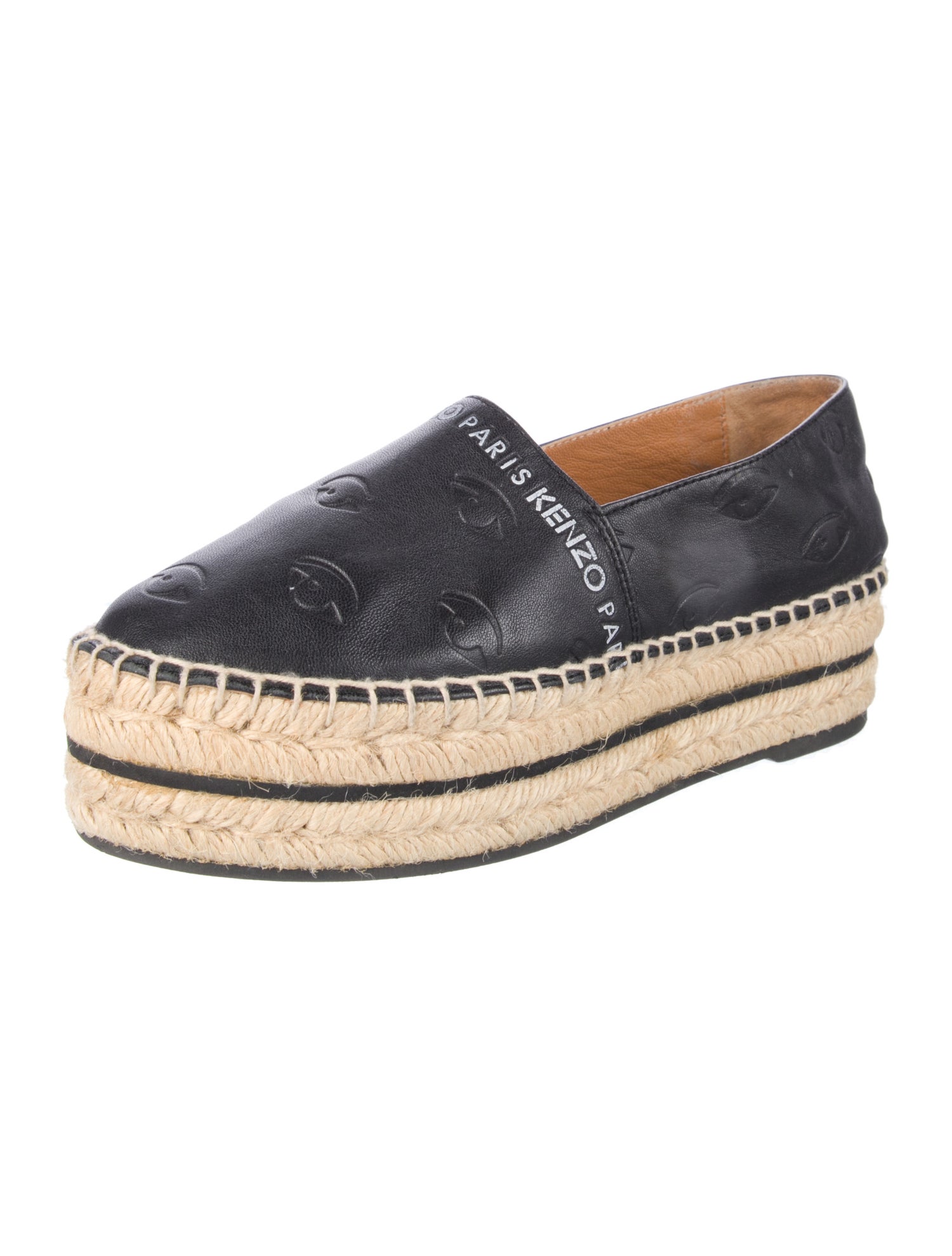 Kenzo Leather Espadrilles