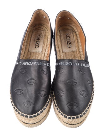 Kenzo Leather Espadrilles