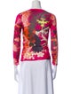 Kenzo Floral Print Crew Neck Sweatshirt