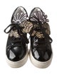 Kenzo Patent Leather Printed Sneakers