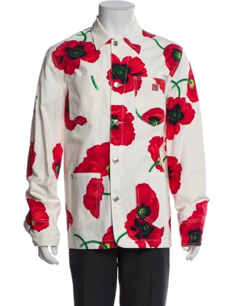 Kenzo Floral Print Long Sleeve Shirt