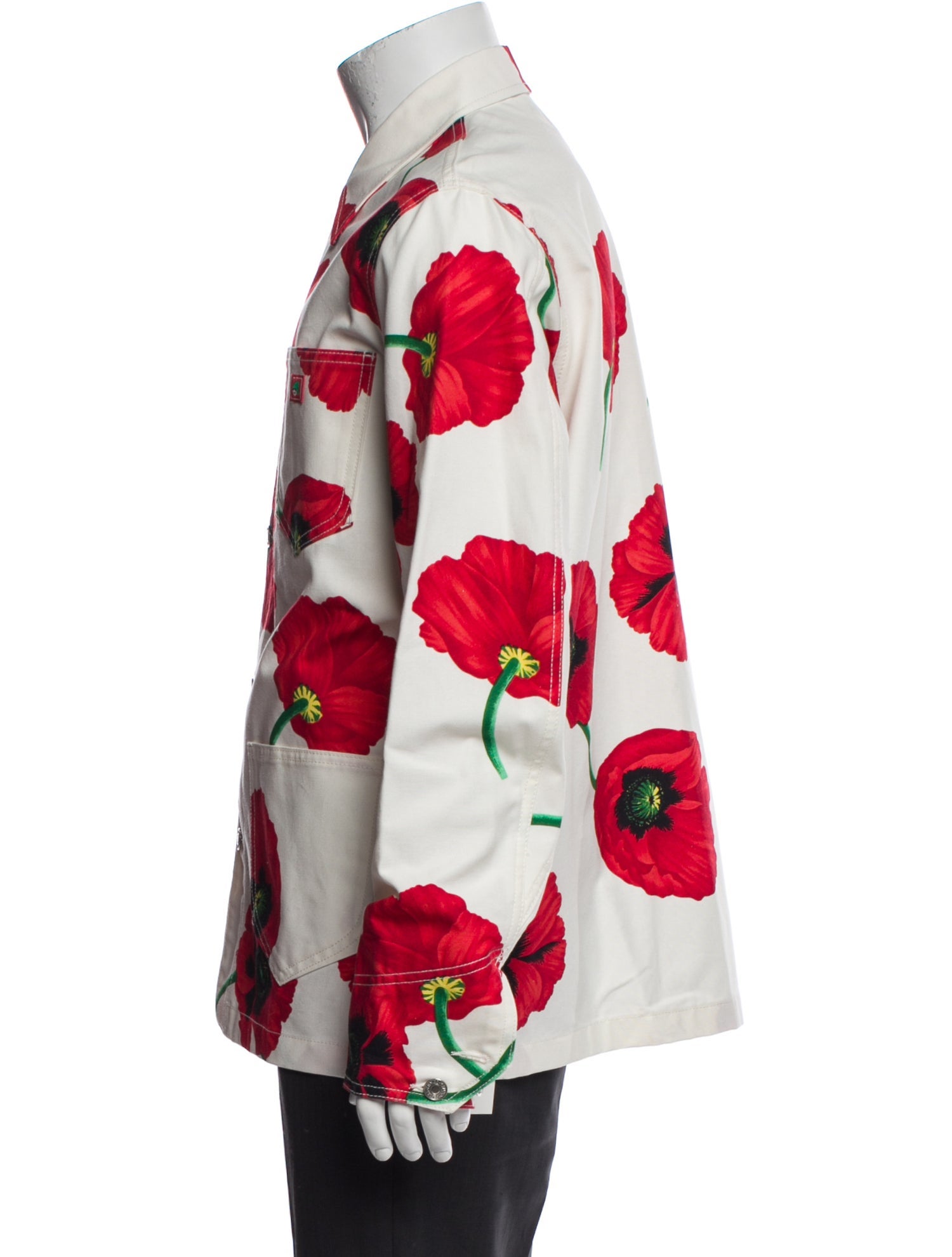 Kenzo Floral Print Long Sleeve Shirt