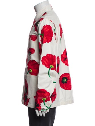 Kenzo Floral Print Long Sleeve Shirt