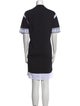 Kenzo Crew Neck Mini Dress