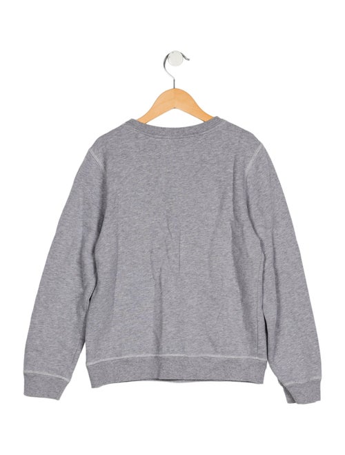 Kenzo Kids Girls' Graphic Long Sleeve Crewneck Sweatshirt