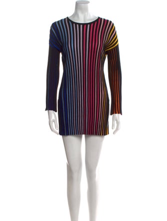 Kenzo Striped Mini Dress