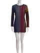 Kenzo Striped Mini Dress