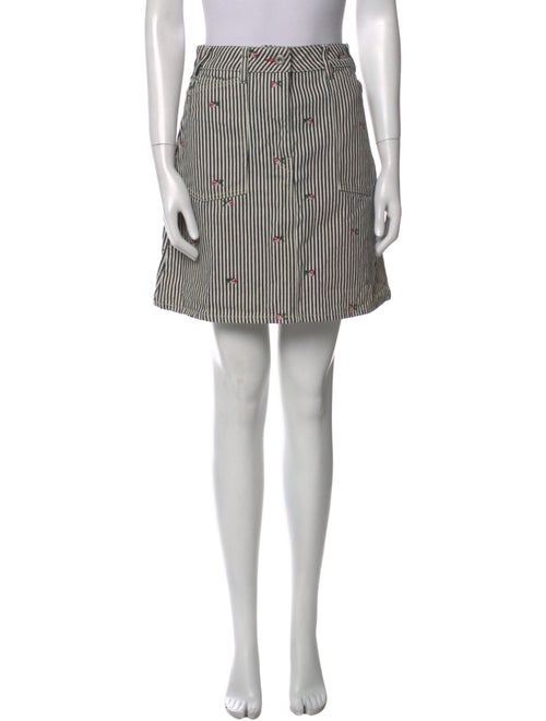 Kenzo Striped Mini Skirt