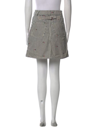 Kenzo Striped Mini Skirt
