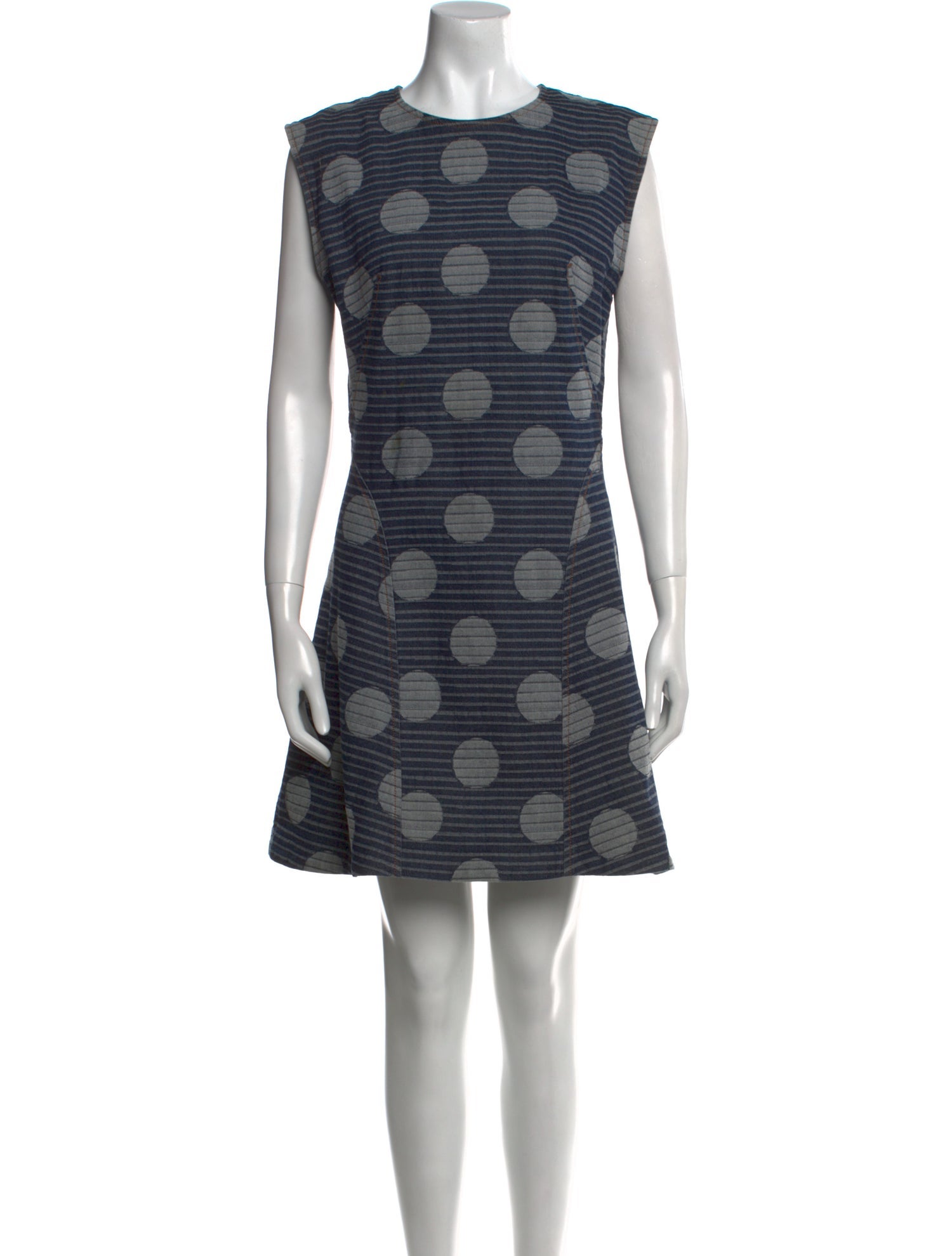 Kenzo Polka Dot Print Mini Dress