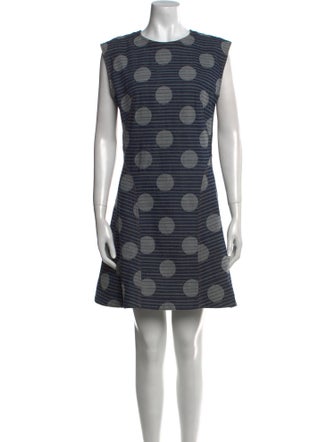 Kenzo Polka Dot Print Mini Dress