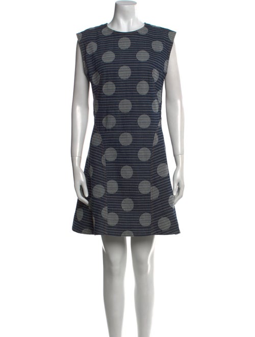 Kenzo Polka Dot Print Mini Dress