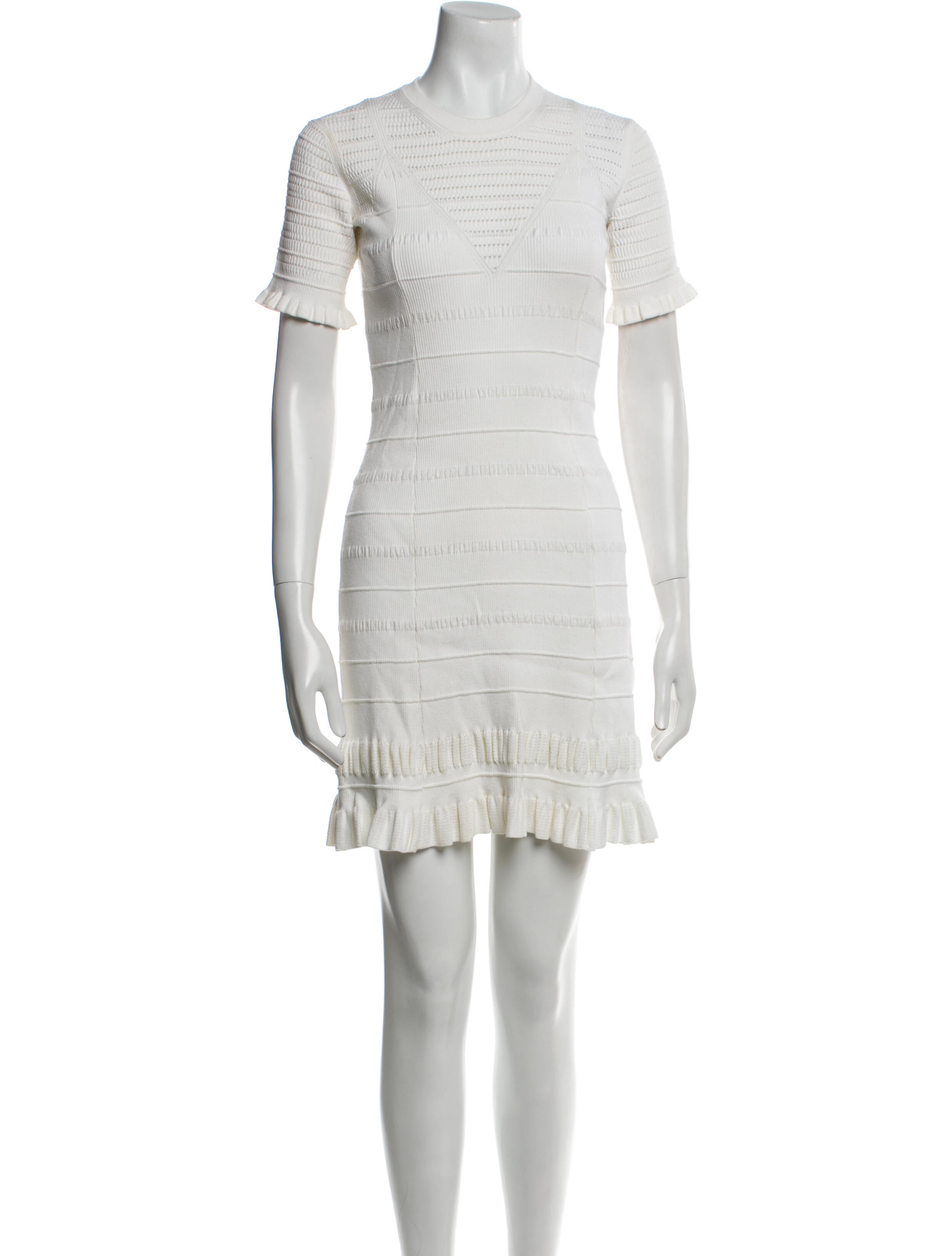 Kenzo Crew Neck Mini Dress