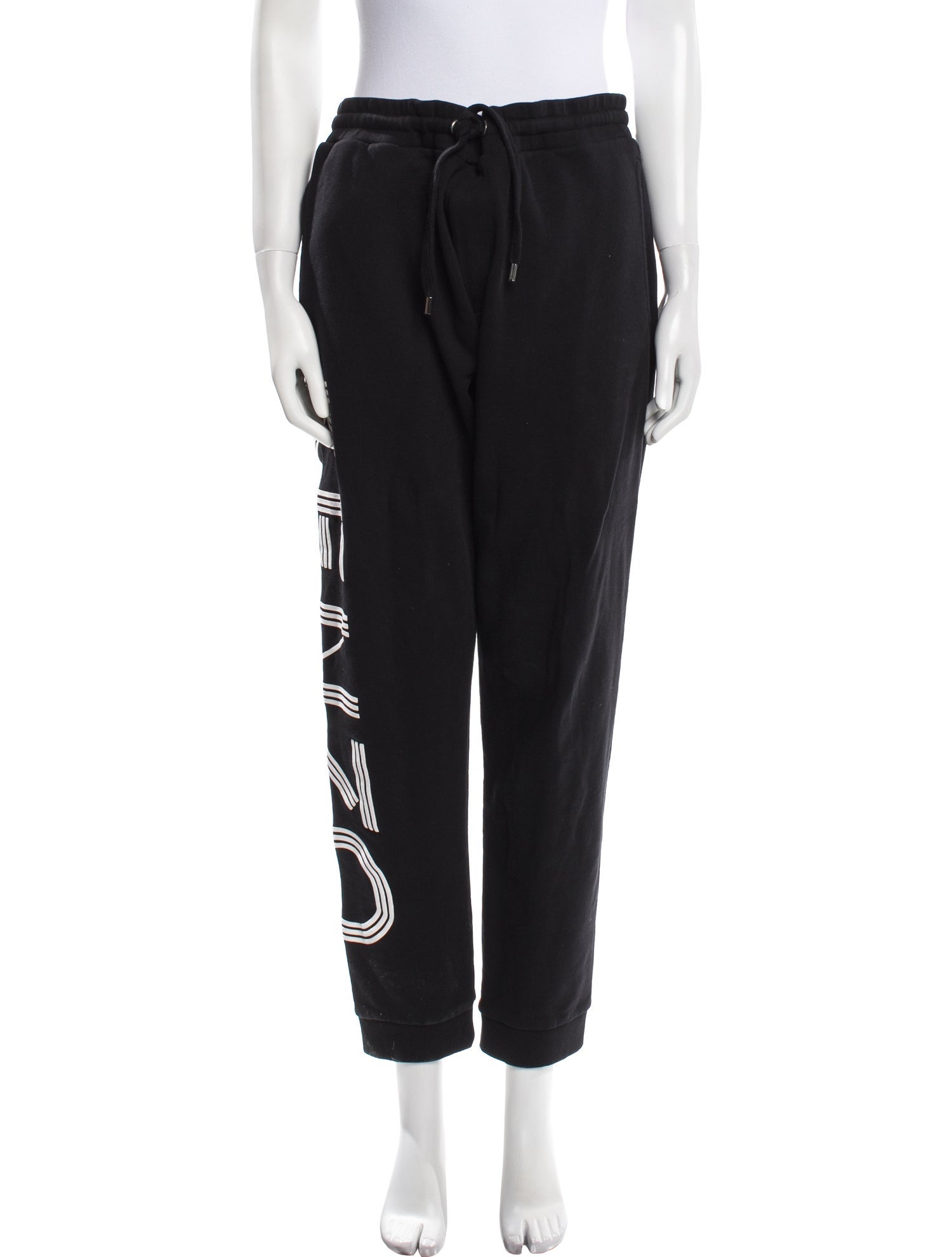 Kenzo Graphic Print Straight Leg Pants