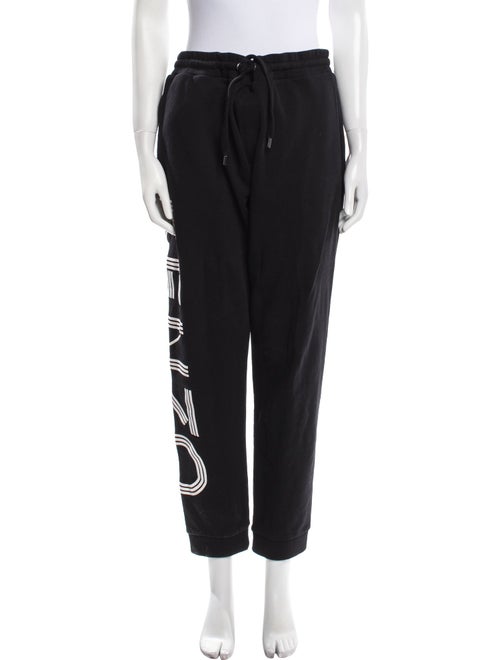 Kenzo Graphic Print Straight Leg Pants