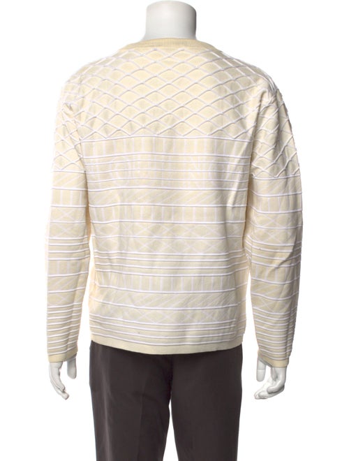 Kenzo Striped Mock Neck Pullover