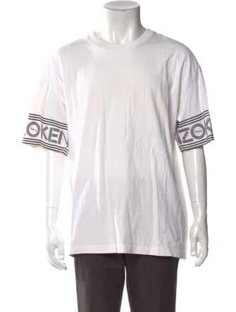 Kenzo Graphic Print Crew Neck T-Shirt
