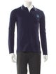Kenzo Collar Long Sleeve Polo Shirt
