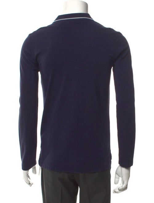 Kenzo Collar Long Sleeve Polo Shirt