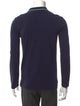 Kenzo Collar Long Sleeve Polo Shirt