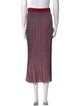 Kenzo Striped Midi Length Skirt