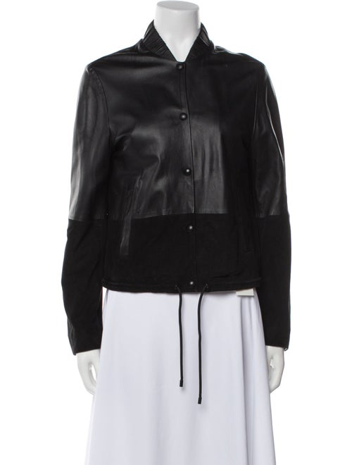 Kenzo Lamb Leather Bomber Jacket