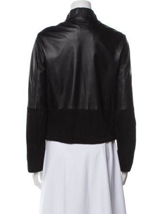 Kenzo Lamb Leather Bomber Jacket