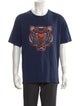 Kenzo Graphic Print Crew Neck T-Shirt