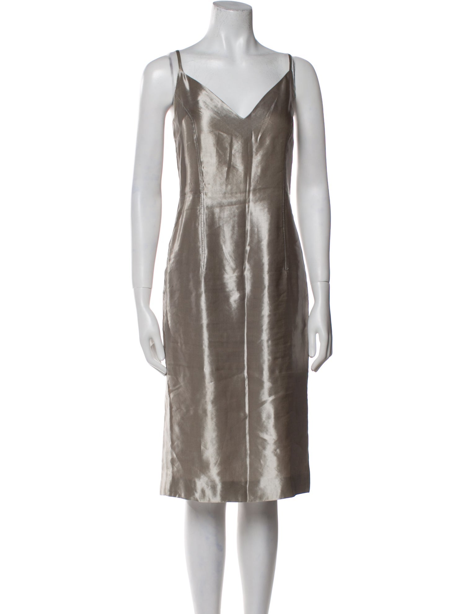 Kenzo Linen Midi Length Dress